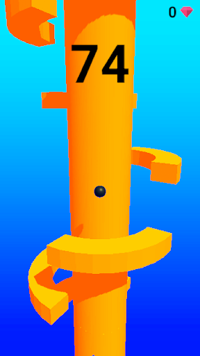 Android application Helix Rush Ball Ball Crush screenshort