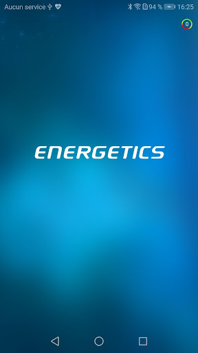 Android application E-Run Connect screenshort
