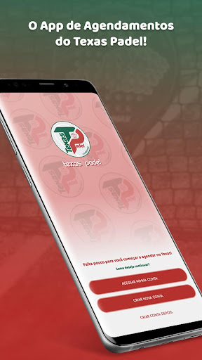Android application Texas Padel screenshort