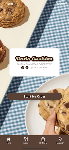 Android application Dads Cookies screenshort