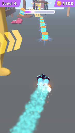 Android application Fly Delivery 3D screenshort