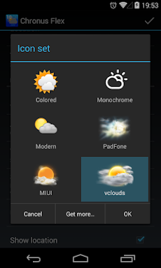Chronus: VClouds Weather Iconsのおすすめ画像2