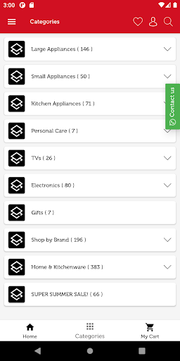 Android application Koki Shop screenshort