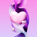 Cover Image of Download Wave With Heart - Wallpaper  APK