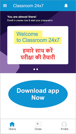 Android application Classroom 24x7 screenshort
