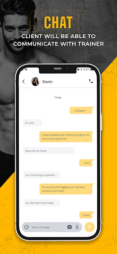 Android application Fit with Luka screenshort