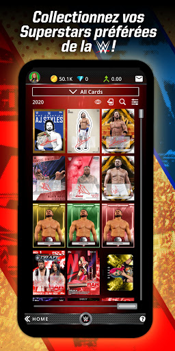 Code Triche Topps® WWE SLAM: Collection de cartes APK MOD screenshots 1