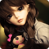Cute Doll Wallpaper HD icon