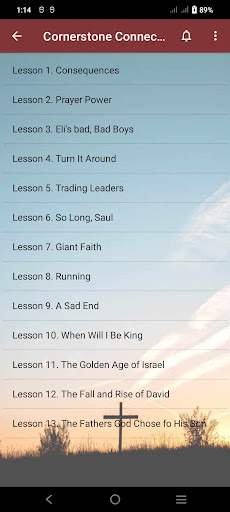 Cornerstone Connections Lesson Screen 3