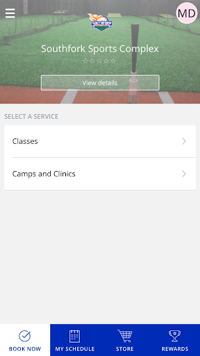 Android application Southfork Sports Complex screenshort