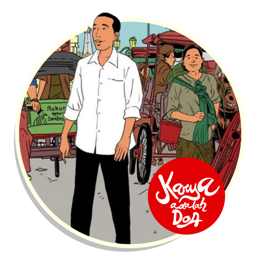 Jokowi Sticker for Whatsapp