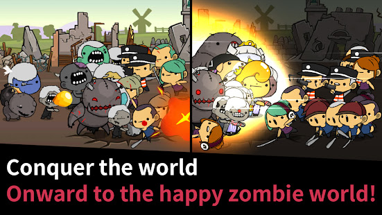 Happy Zombie Virus: Idle Merge-Spiel