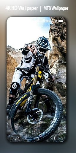 Android application MTB Bike Wallpaper Adventure screenshort