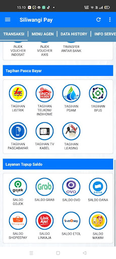Siliwangi Pay Screen 2