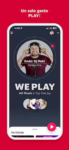 web radio vertigo one Screen 2