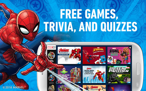 Marvel HQ – Games, Trivia, and Quizzes screen 0