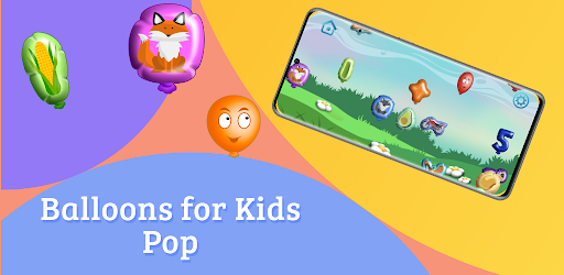 Android application Balloons for Kids Pop screenshort