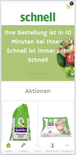 Android application Schnell screenshort