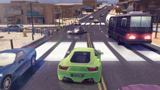 Captura de Pantalla 3 Traffic Xtreme: Car Speed Race android