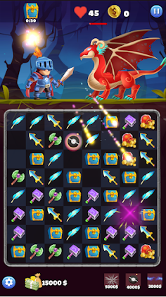 Hero Rush: Match3 Puzzle - Screenshot 4