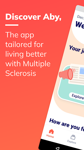 Android application Aby, my Multiple Sclerosis app screenshort