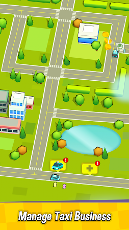 Game screenshot Idle Taxi Business mod apk