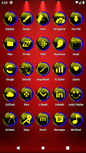Yellow Icon Pack Style 7