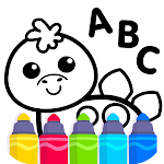 Cover Image of Baixar ABC DRAW  Desenho infantil! Jogos de alfabeto pré-escolar  APK