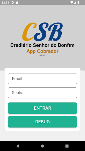 Android application Cred Sr do Bonfim - Cobrador screenshort