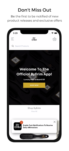 Android application ByErim screenshort