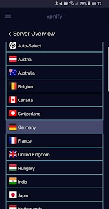 VPNIFY Unlimited VPN Proxy v2.1.9.9.8 (Premium) 3