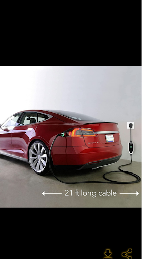 Android application tesla wall connector guide screenshort