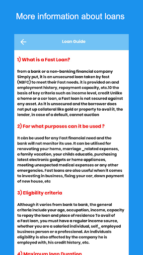 CRED Fast Loan Guide
