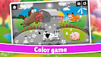 screenshot of Kids Farm Animal Color Scratch