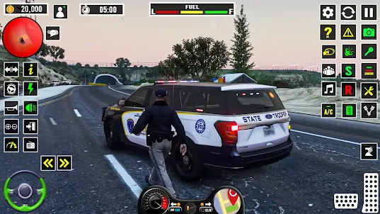 Police Car Chase 2023 Cop Game