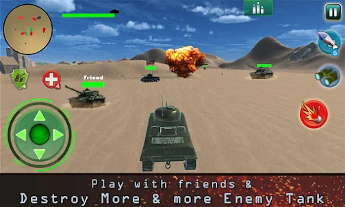 Tanks Battle: Army War Machine