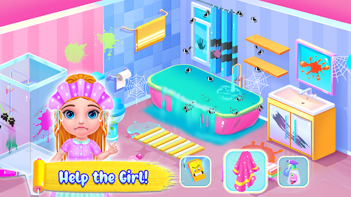 Princess Doll House Cleaning screenshot 6
