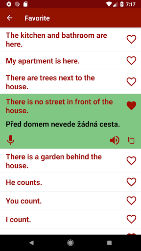 Learn Czech Offline For Go Screen 3