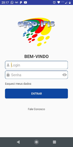 Android application Escola Arco-Íris screenshort