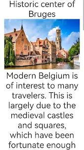 Attractions in Belgium