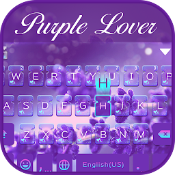 Icon image Purple Love Emoji Keyboard