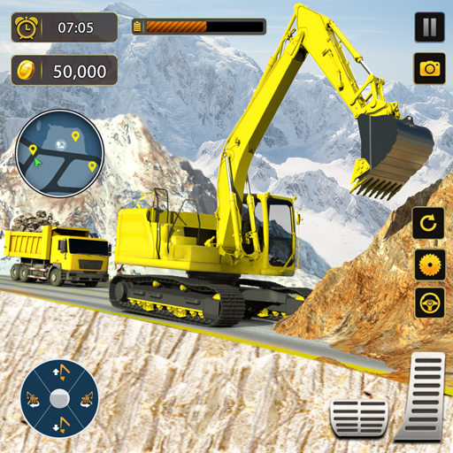 Offroad Snow Construction Game