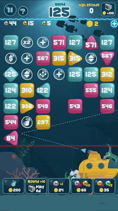 Sea Block - Brick Breaker - Screenshot 2