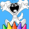 Smiling Critter Magic Coloring icon