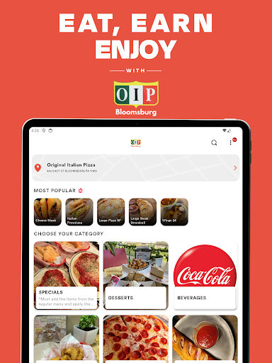 Screenshot of Original Italian Pizza