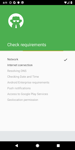 Android application Ermetix Agent screenshort
