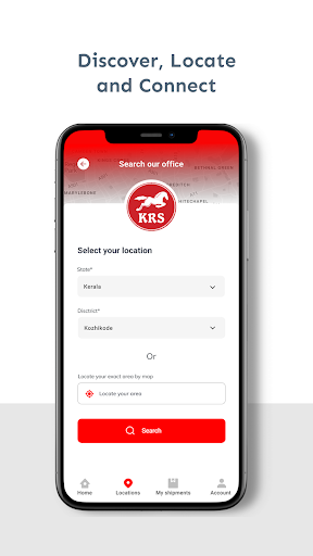 Android application KRS Tracking screenshort