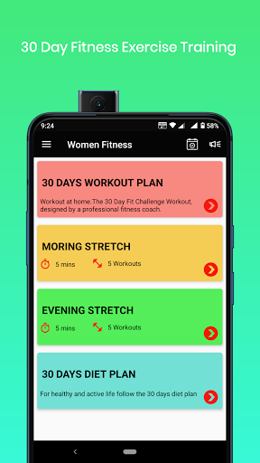 Female Workout Screen 2