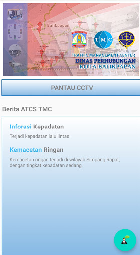 Android application ATCS Kota Balikpapan screenshort