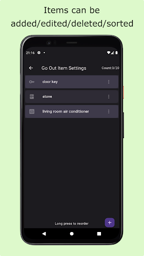 GoOut Checker Screen 3